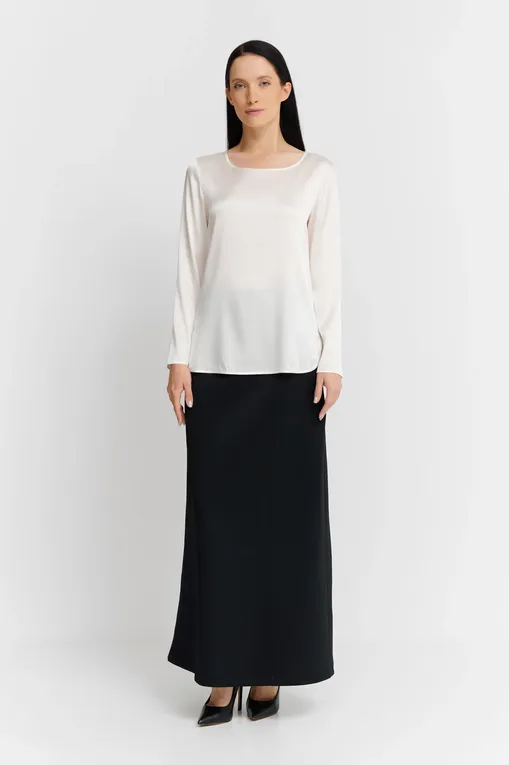 Блузки Max Mara Leisure MOLDAVA 242619602 005 WHITE