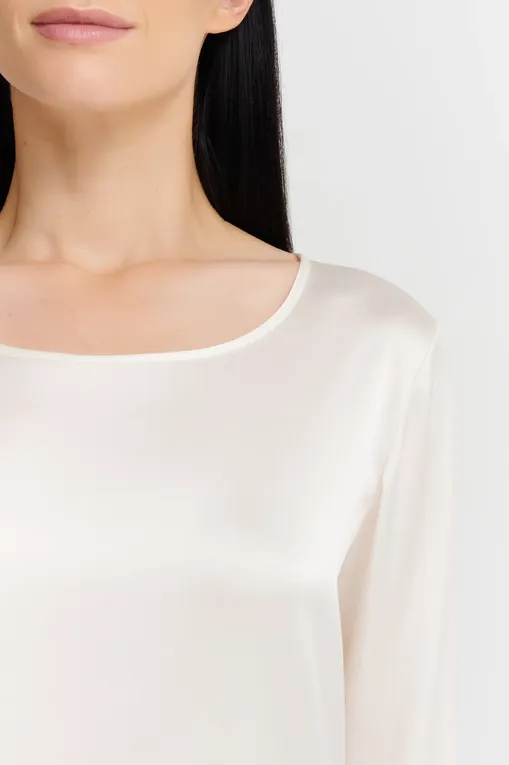 Блузки Max Mara Leisure MOLDAVA 242619602 005 WHITE