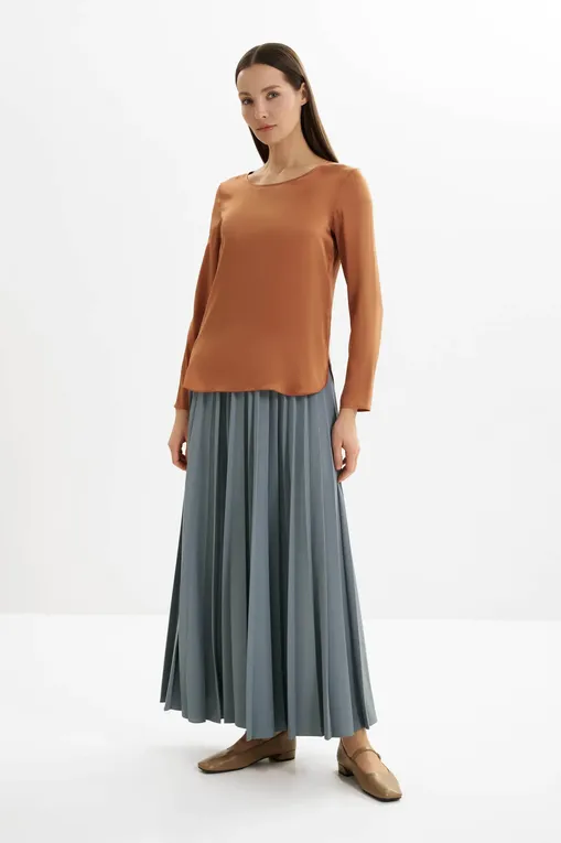 Блузки Max Mara MOLDAVA_aw19 025 Оранжевый