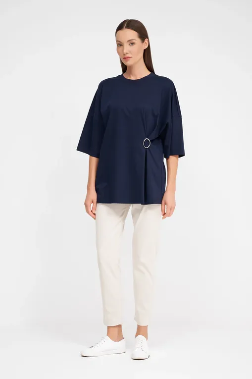 Блузки Max Mara Leisure ORLEANS 242694602 004 NAVY