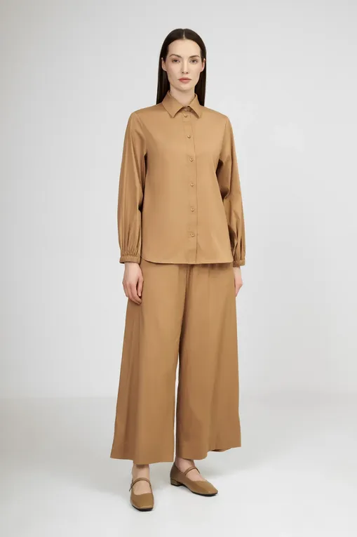 Блузки Max Mara PANDA 2516111019 002 HAZELNUT BROWN