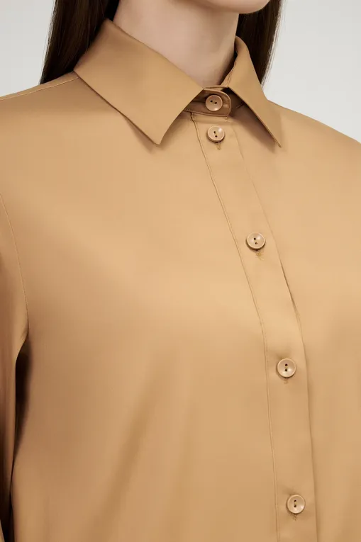 Блузки Max Mara PANDA 2516111019 002 HAZELNUT BROWN