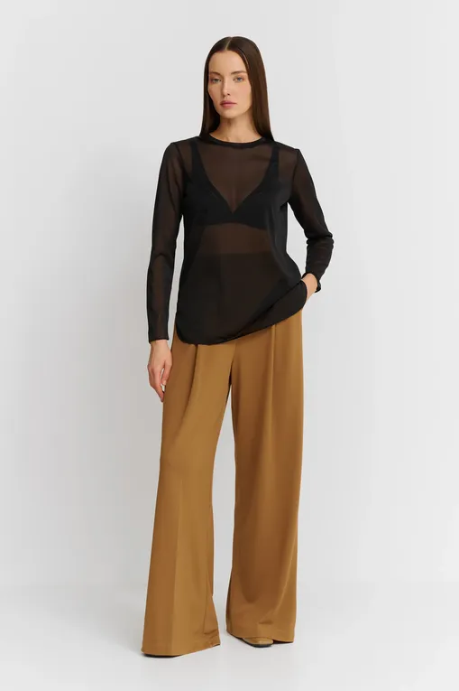 Блузки Max Mara Leisure PRUGNA 242694605 003 BLACK