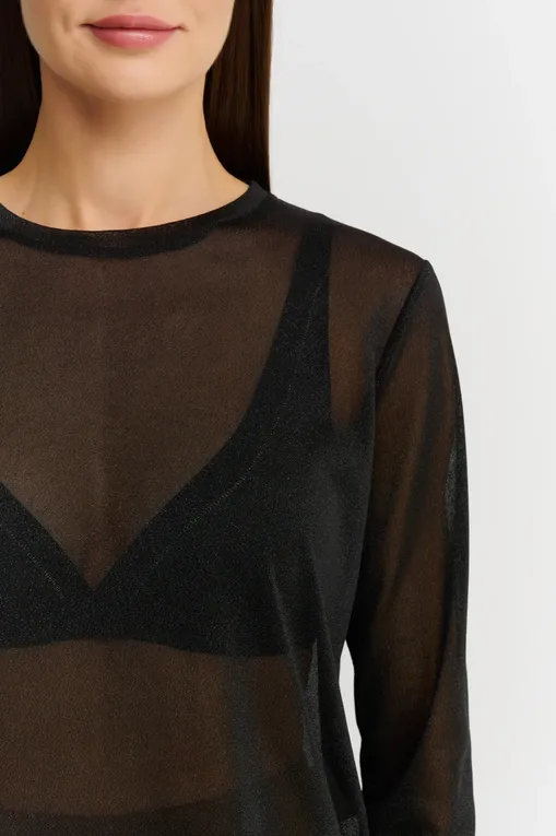 Блузки Max Mara Leisure PRUGNA 242694605 003 BLACK