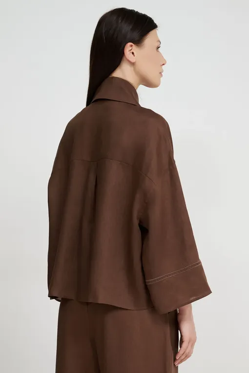 Блузки Max Mara Leisure ROBINIA 241611103 006 CHOCOLATE