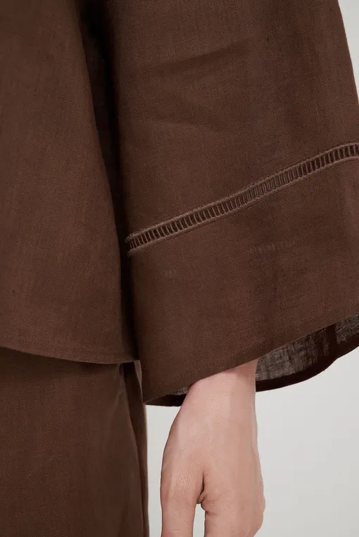 Блузки Max Mara Leisure ROBINIA 241611103 006 CHOCOLATE