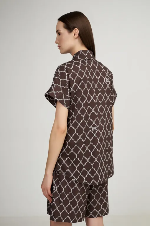 Блузки Max Mara SPONDA 2516111029 002 COFFEE