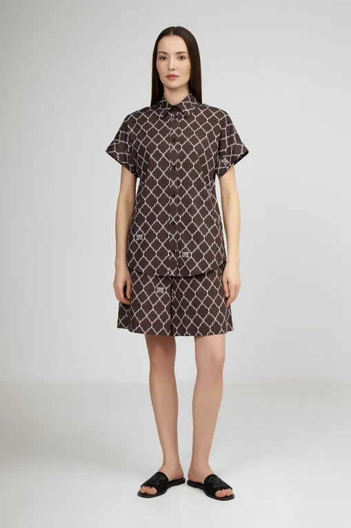 Блузки Max Mara SPONDA 2516111029 002 COFFEE