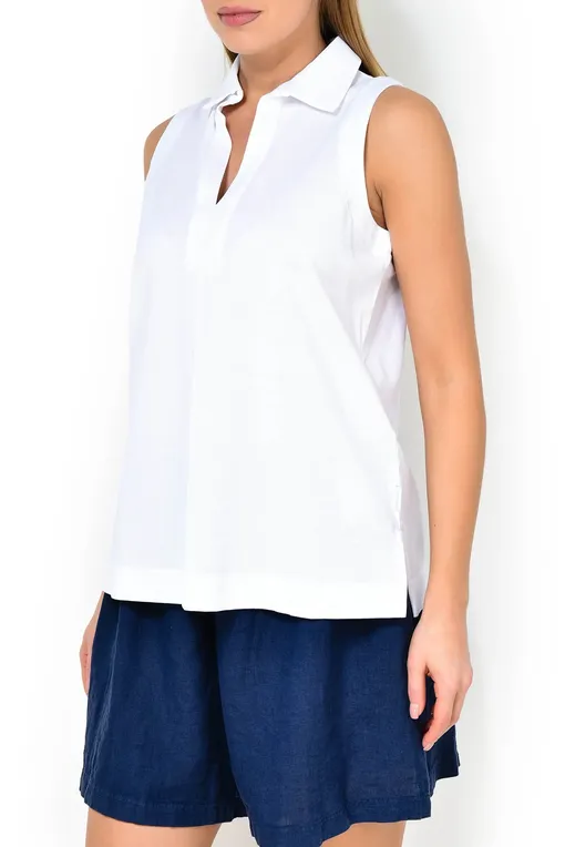 Блузки Max Mara VETRINO 39411006 001 OPTICAL WHITE