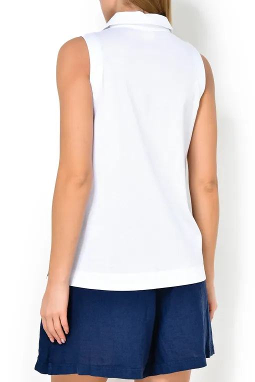Блузки Max Mara VETRINO 39411006 001 OPTICAL WHITE