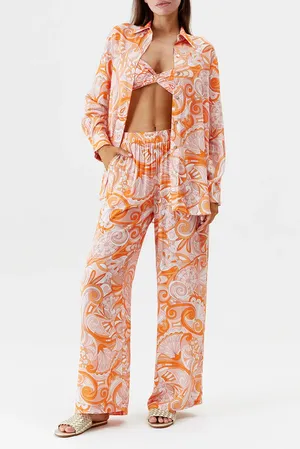 Melissa Odabash Paige CR Mirage Orange