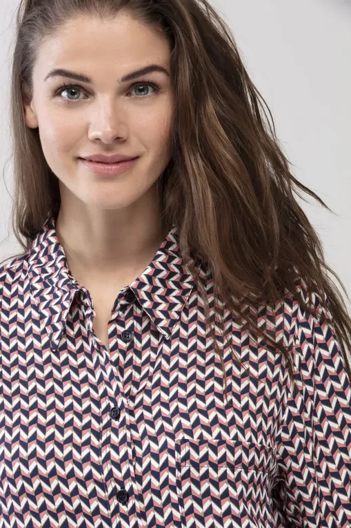 Рубашки Mey 16750 408 night blue