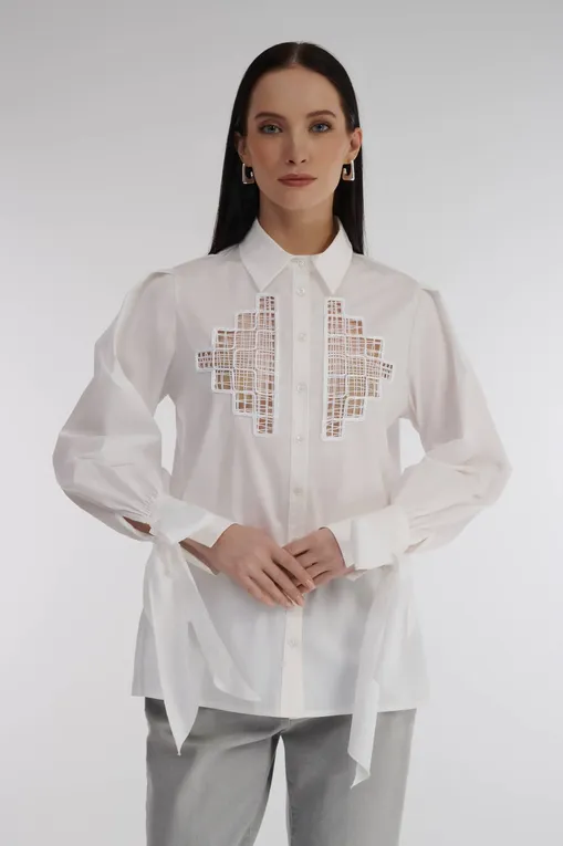 Блузки Milva Mi 2114 20 BIANCO