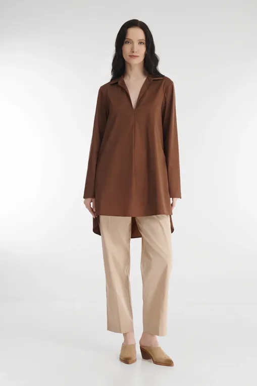Блузки Milva Mi 2144 52 TABACCO