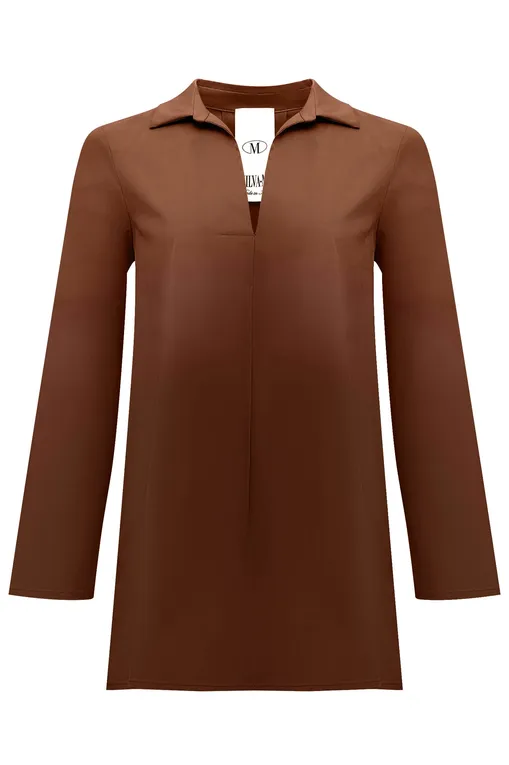 Блузки Milva Mi 2144 52 TABACCO
