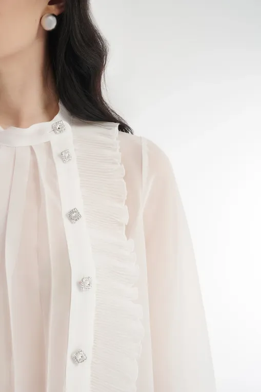 Блузки Milva Mi 2430 20 BIANCO