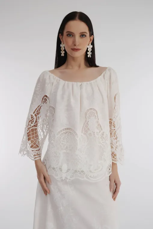 Блузки Milva Mi 2503 20 BIANCO