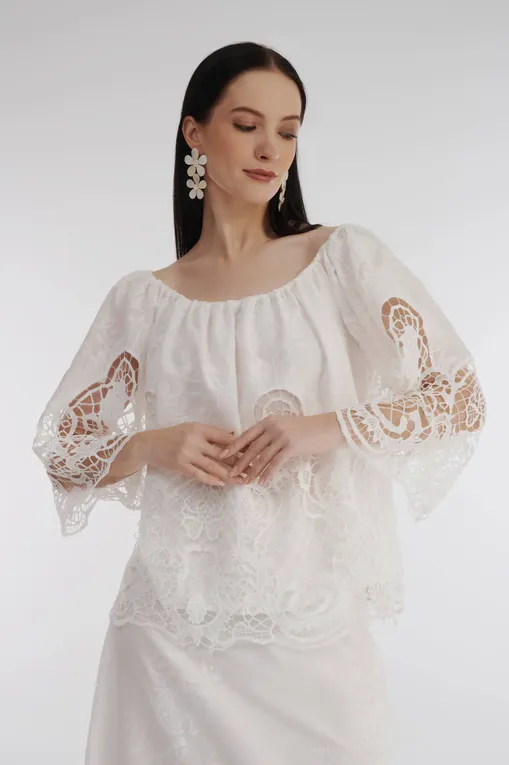 Блузки Milva Mi 2503 20 BIANCO