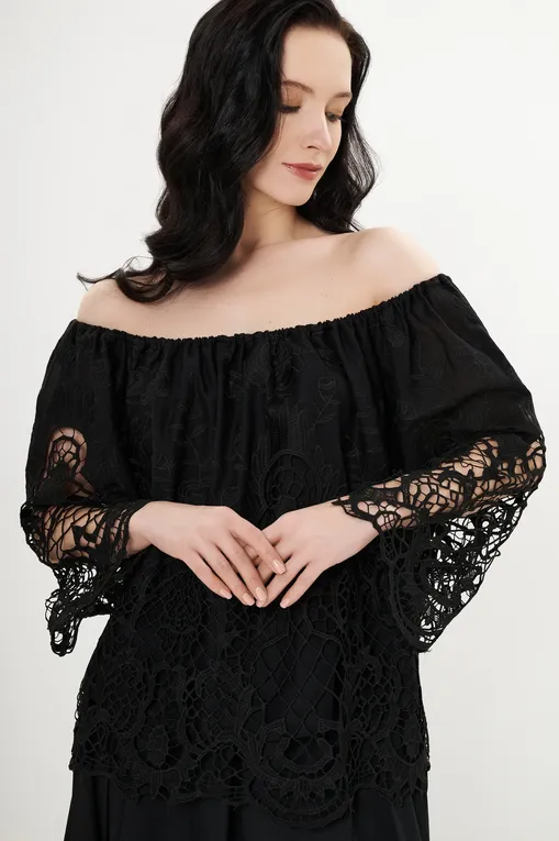 Блузки Milva Mi 2503 07 NERO