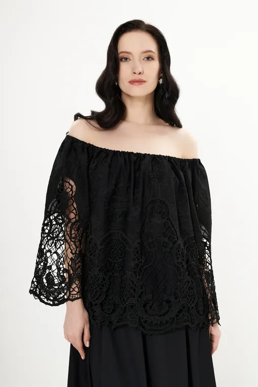 Блузки Milva Mi 2503 07 NERO