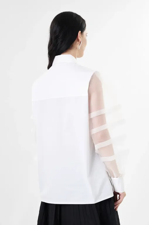 Блузки Milva Mi 8122 20 BIANCO