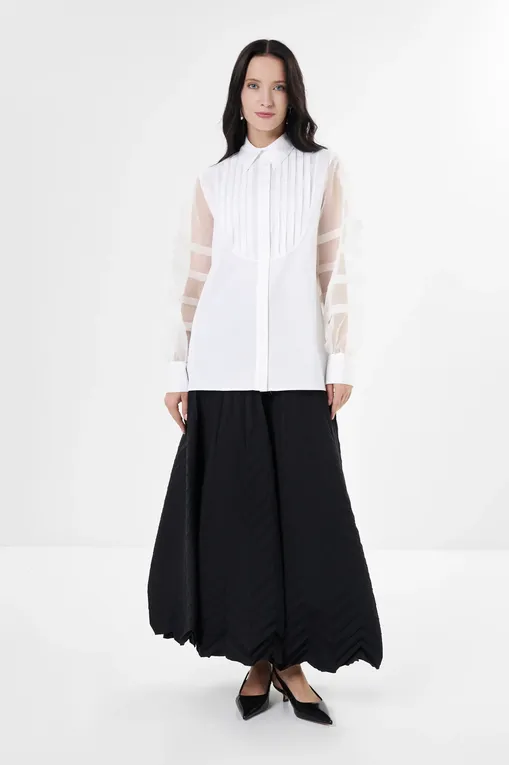 Блузки Milva Mi 8122 20 BIANCO