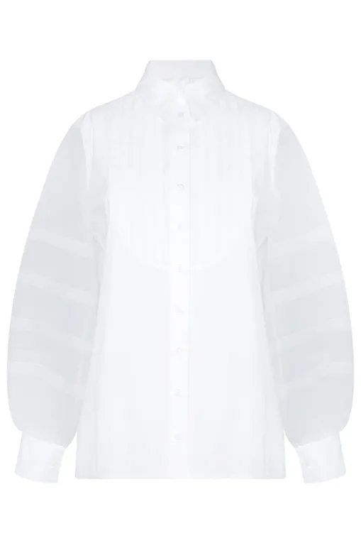 Блузки Milva Mi 8122 20 BIANCO