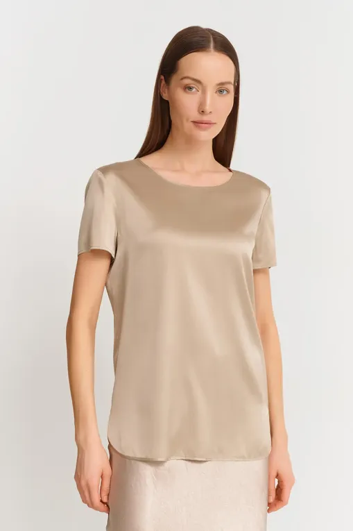 Блузки MM by MaxMara CORTONA 251611101 017 SAND