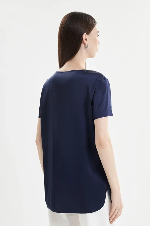 Блузки MM CORTONA 252611601 021 NAVY