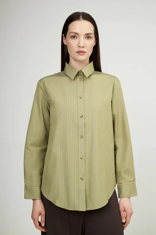 Блузки MM by MaxMara DARDANO 2516111048 002 KAKI