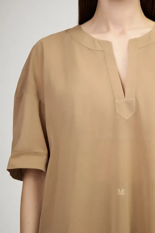 Блузки MM by MaxMara FIDATO 2516941078 001 CAMEL