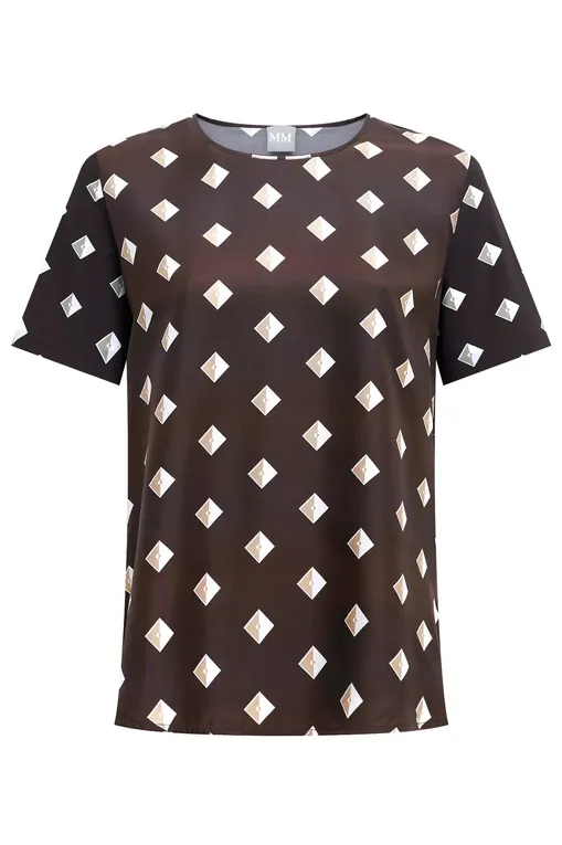 Блузки MM by MaxMara LINA 251694108 004 MUD