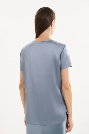 MM by MaxMara MMLCORTONA 261611103 008 BLUE GREY