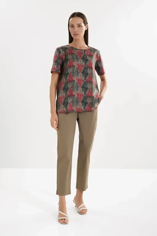 Блузки MM by MaxMara MMLOTRE 261694107 005 DARK GREY