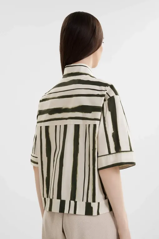 Блузки MM by MaxMara MMLPALLORE 261611104 003 MOSS GREEN