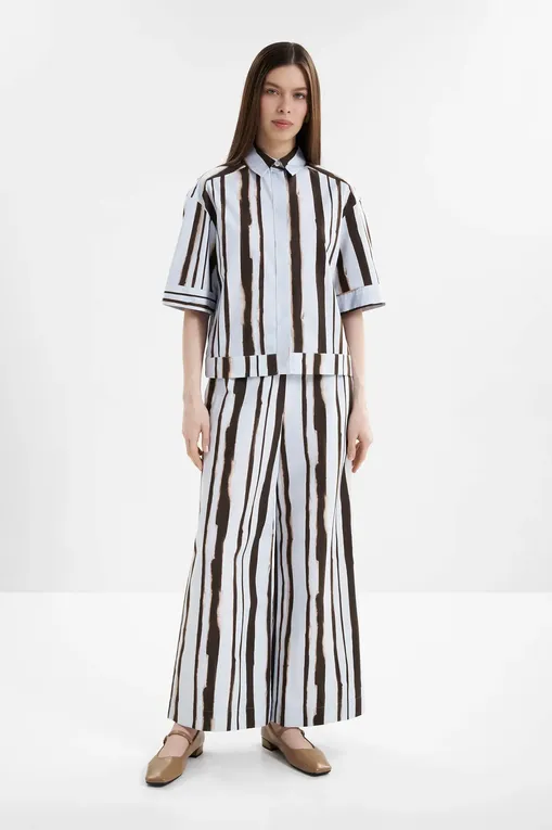 Блузки MM by MaxMara MMLPALLORE 261611104 004 DARK BOWN