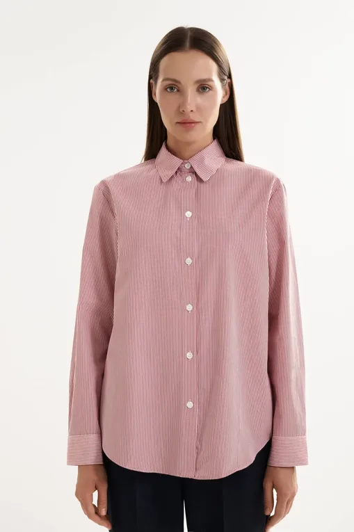Блузки MM by MaxMara MMLPANFILO 261611102 002 DARK RED
