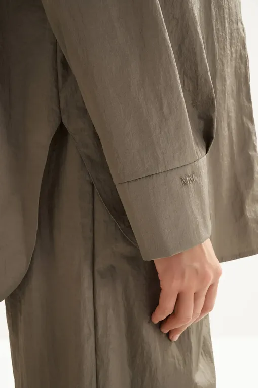 Блузки MM by MaxMara MMLPLATANI 261619102 001 HORN GREY GREEN