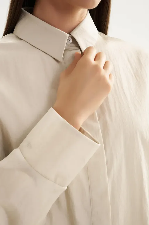 Блузки MM by MaxMara MMLPLATANI 261619102 004 IVORY