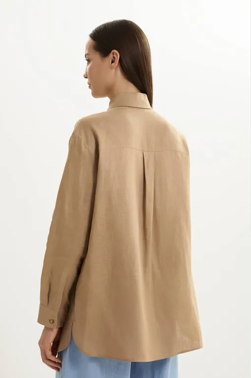 Блузки MM by MaxMara NOEL 2516111018 008 CAMEL
