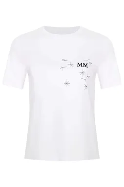 MM by MaxMara OPUNZIA 251694106 001 OPTICAL WHITE