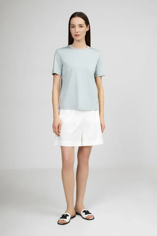 Футболки MM by MaxMara OPUNZIA 251694106 032 LIGHT BLUE