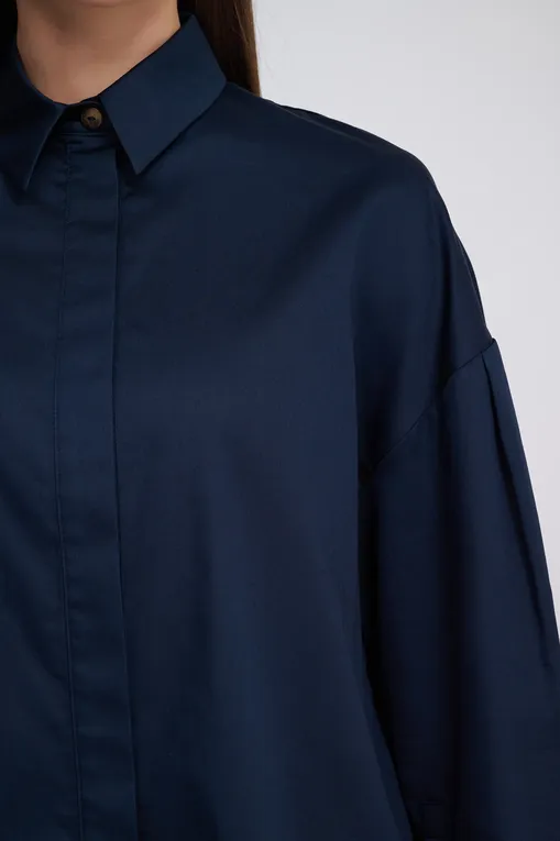 Блузки MM by MaxMara SAPORE 251619101 006 NAVY