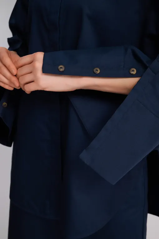 Блузки MM by MaxMara SAPORE 251619101 006 NAVY