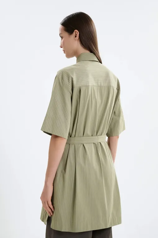 Блузки MM by MaxMara SOSPIRO 2516191018 002 KAKI