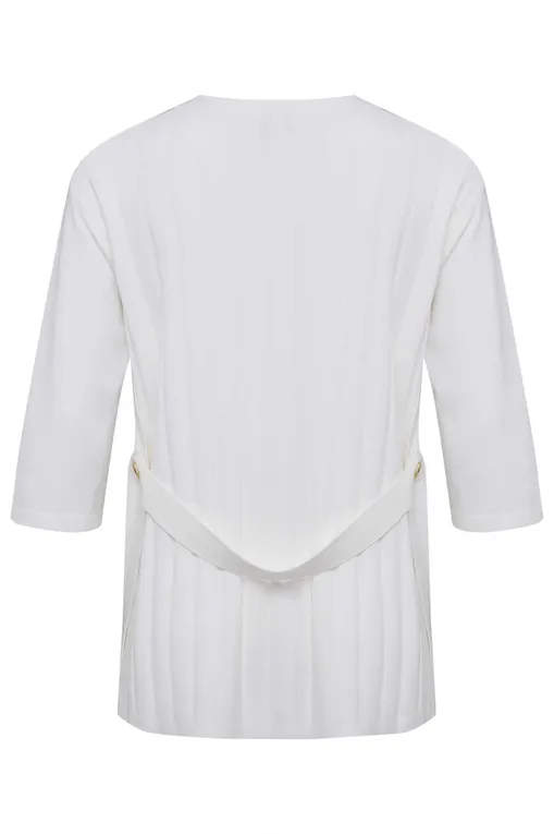 Блузки MM by MaxMara STIRIA 252636601 001 WHITE