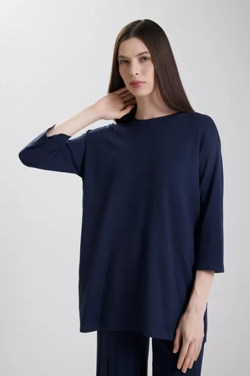 Блузки MM by MaxMara STIRIA 252636601 004 ULTRAMARINE