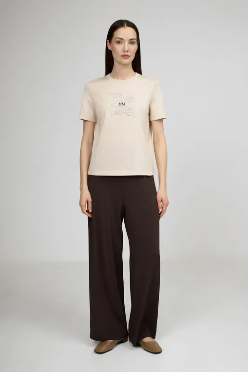 Футболки MM by MaxMara UTA 2516941038 002 SAND