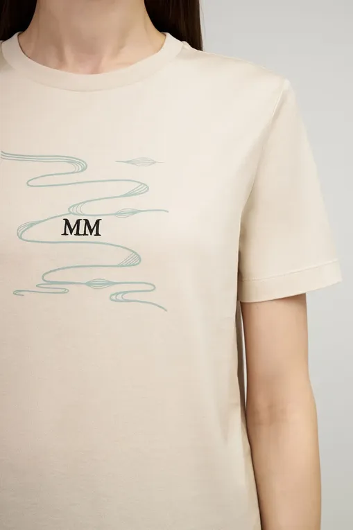 Футболки MM by MaxMara UTA 2516941038 002 SAND