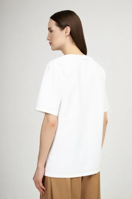 Блузки MM VERRES 251694101 001 OPTICAL WHITE